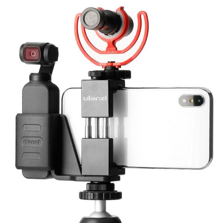 shopping צילום ומצלמות Ulanzi OP-1 Holder for DJI Osmo Gimbal Camera with ST-02 Phone Clip Clamp