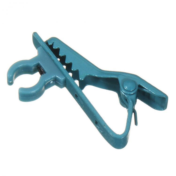 shopping צילום ומצלמות Mini Portable Microphone Lapel Tie Clip Metal for Lapel Lavalier Mic