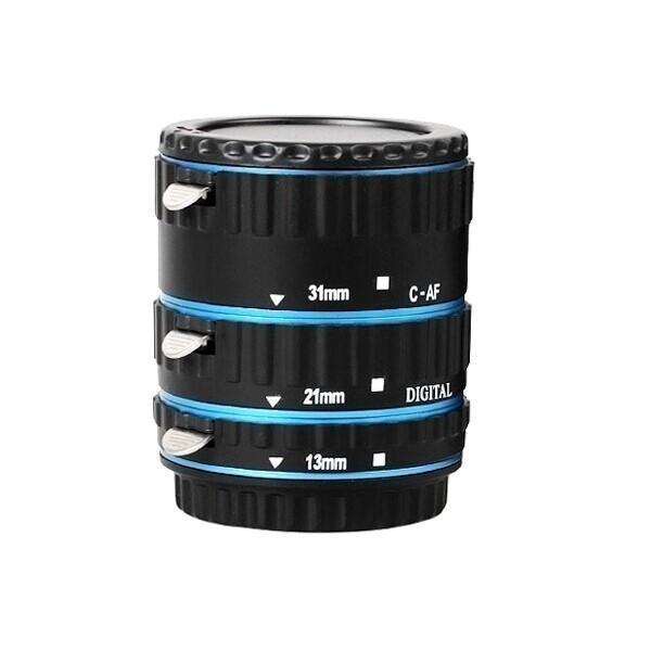 shopping צילום ומצלמות Colorful Metal AF Macro Extension Tube Ring For Canon EOS EF EF-S