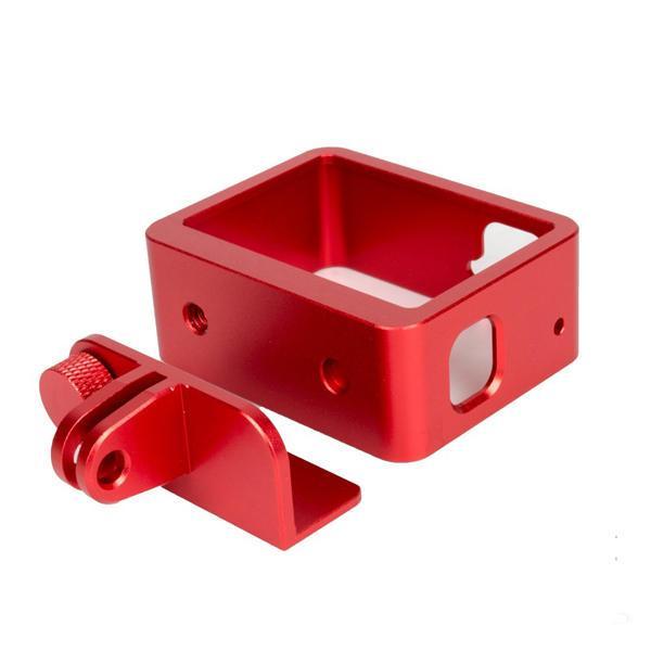 shopping צילום ומצלמות Aluminum Alloy Metal Protective Frame Housing Case For Gopro Hero 5 Accessories Border Quick Release Buckle Mount Base