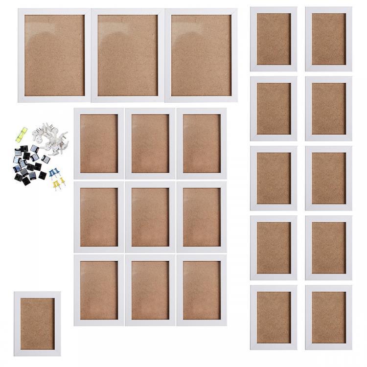 shopping צילום ומצלמות Creative Gift DIY Wall Hanging Paper Photo Frame Home Wall Art Decor Install Fit