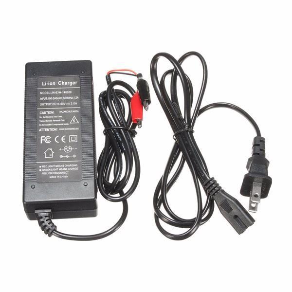 shopping סוללות ומטענים DC 14.4V 3A Lead Acid Battery Charger for 12V Lead Acid Battery Crocodile Clips AU