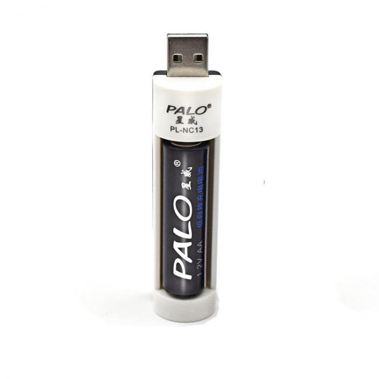 shopping סוללות ומטענים Palo NC-13 Ni-MH Ni-Cd AA AAA USB Rechargeable Battery Charger