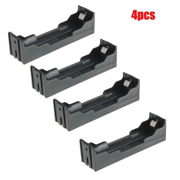 shopping סוללות ומטענים 4pcs DIY Storage Box Holder Case For 1 x 18650 Rechargeable Battery