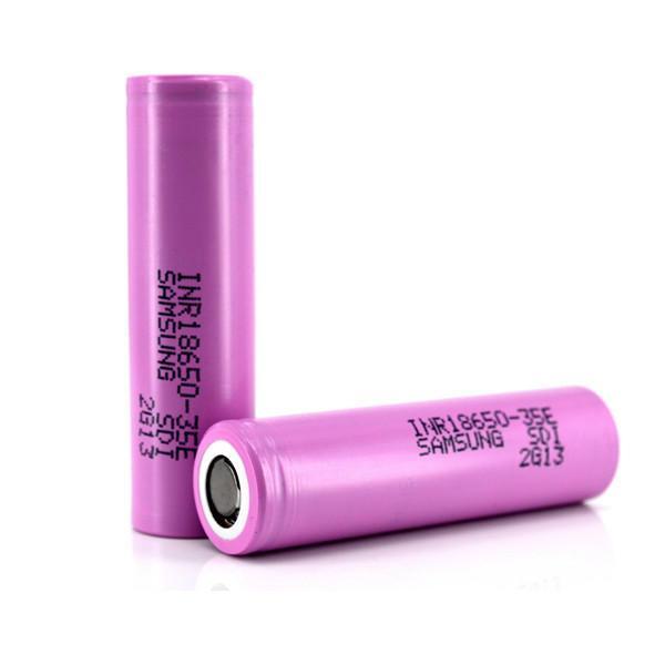 shopping סוללות ומטענים 2pcs INR18650-35E 3.6v 3500mah Flat Top Rechargeable 18650 Li-ion Power Battery