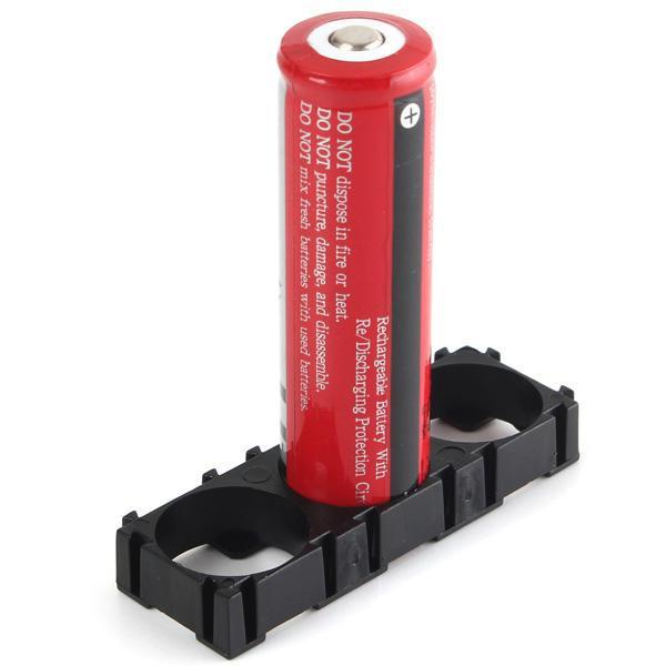 shopping סוללות ומטענים 3x 18650 Radiating Shell ABS Plastic Holder Battery Pack Spacer