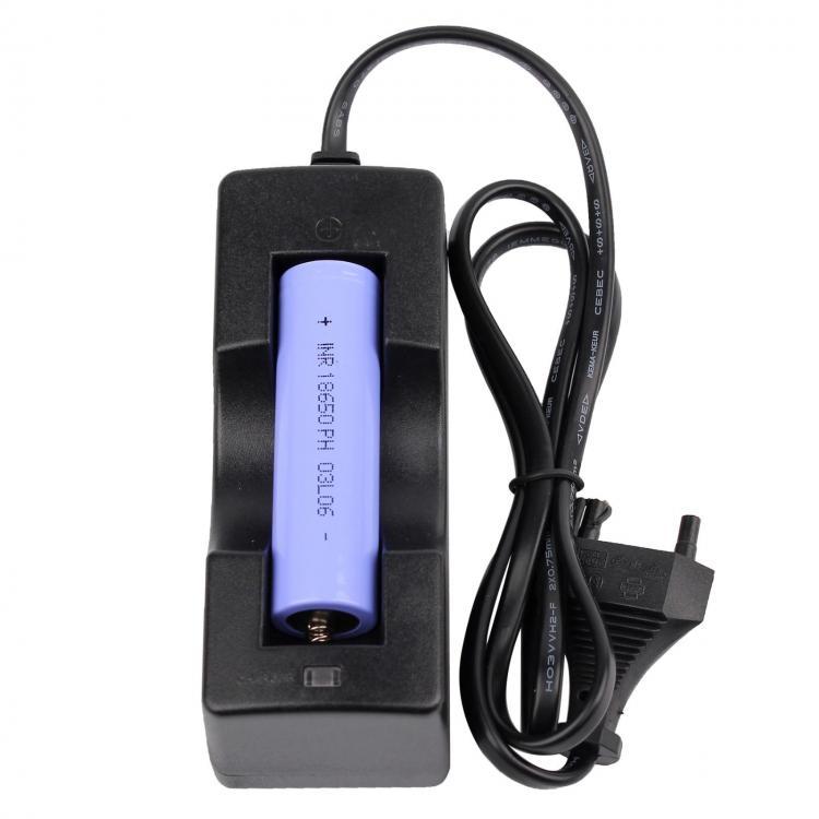 shopping סוללות ומטענים 3000mAh 3.7V 18650 Lithium Batteries With Charger High Energy Flashlight Rechargeable Li-Ion Battery