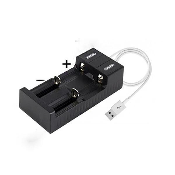 shopping סוללות ומטענים 2 Slots 3.7V/4.2V Micro USB Battery Charger 18650 26650 14500 10440 Li-ion Battery Charger