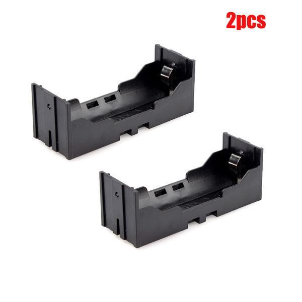 shopping סוללות ומטענים 2pcs DIY Storage Box Holder Case For 26650 Li-ion Rechargeable Battery