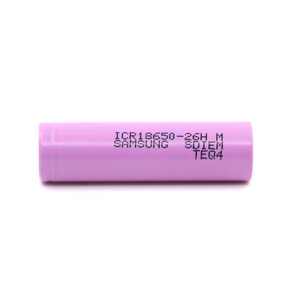 shopping סוללות ומטענים 1PCS ICR18650-26HM 2600mAh Plate Head Rechargeable Li-ion Battery