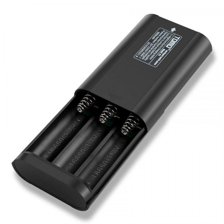 shopping סוללות ומטענים TOMO P3 3 x 18650 Li-ion Battery Charger DIY Portable Charger Power Bank External Mobile Dual Output