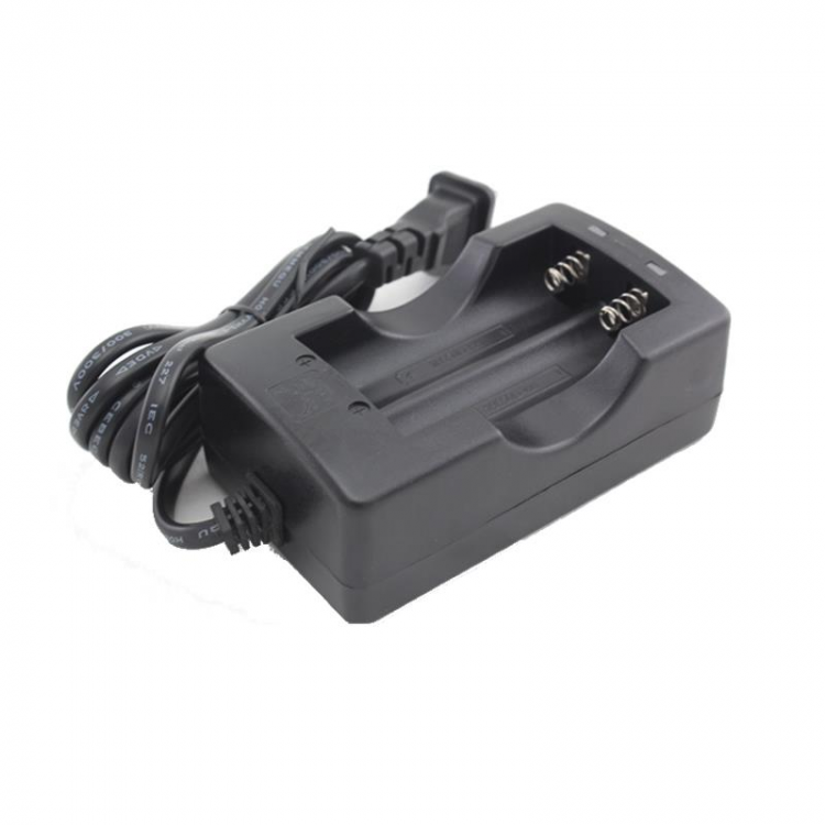 shopping סוללות ומטענים HXY-02 LED Light Display Rapid Smart Charger For 18650/18650B Battery 2Slots US Plug