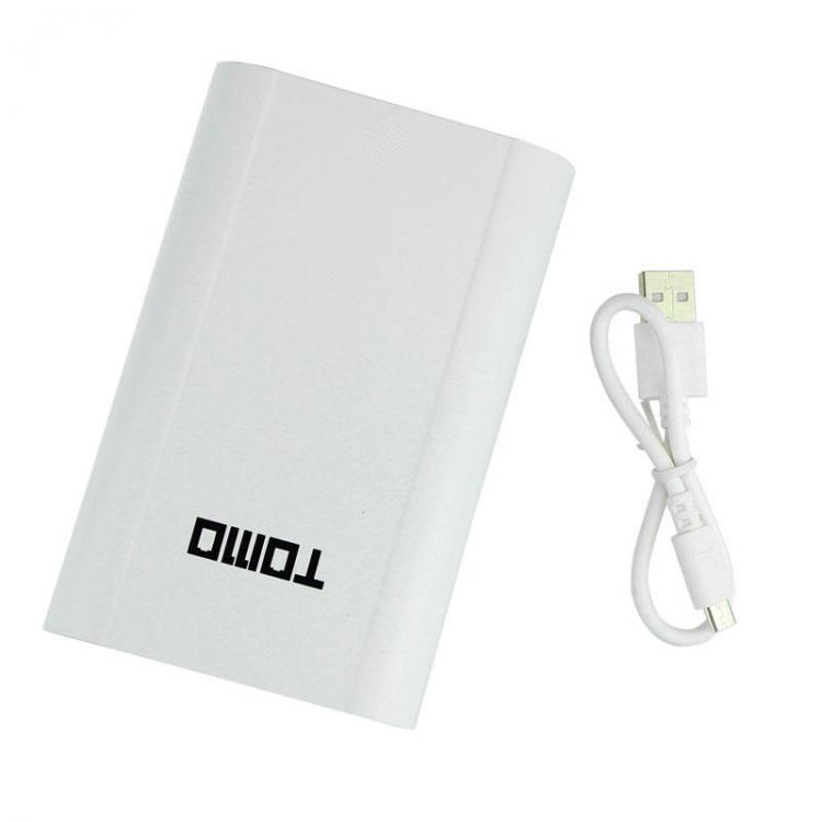 shopping סוללות ומטענים TOMO V8-4 Intelligent Portable 18650 Battery Charger 5V 2A DIY Display Power Bank Box Case