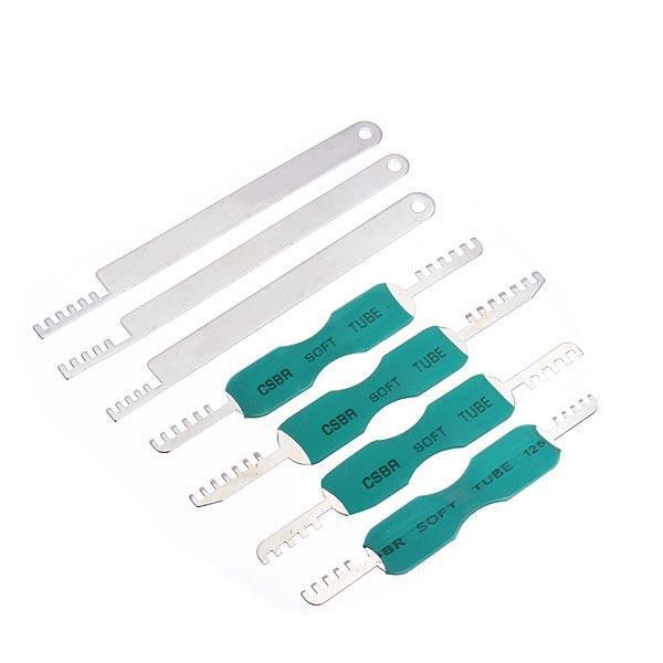 shopping כלים מקצועיים DANIU 7pcs Comb Pick Stainless Steel Lock Tool Locksmith Tool for House Lock Picks