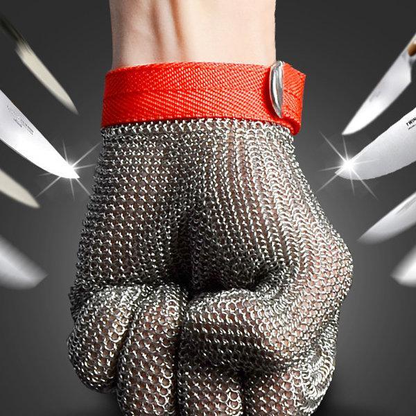 shopping כלים מקצועיים Safety Cut Proof Stab Resistant Stainless Steel Metal Mesh Butcher Glove Size M