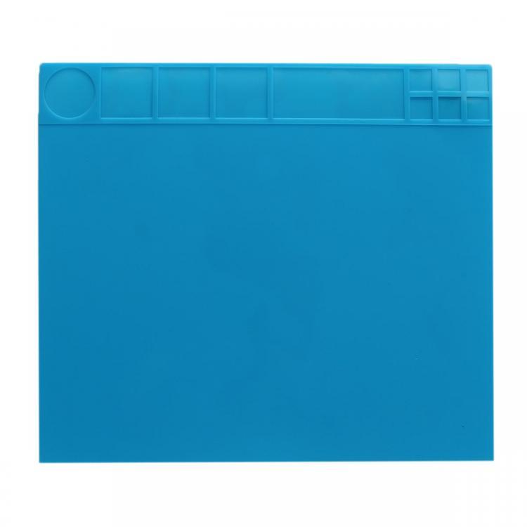 shopping כלים מקצועיים 35x40cm Heat Resistant Silicone Pad Desk Mat Maintenance Platform Heat Insulation BGA Soldering Repair Station
