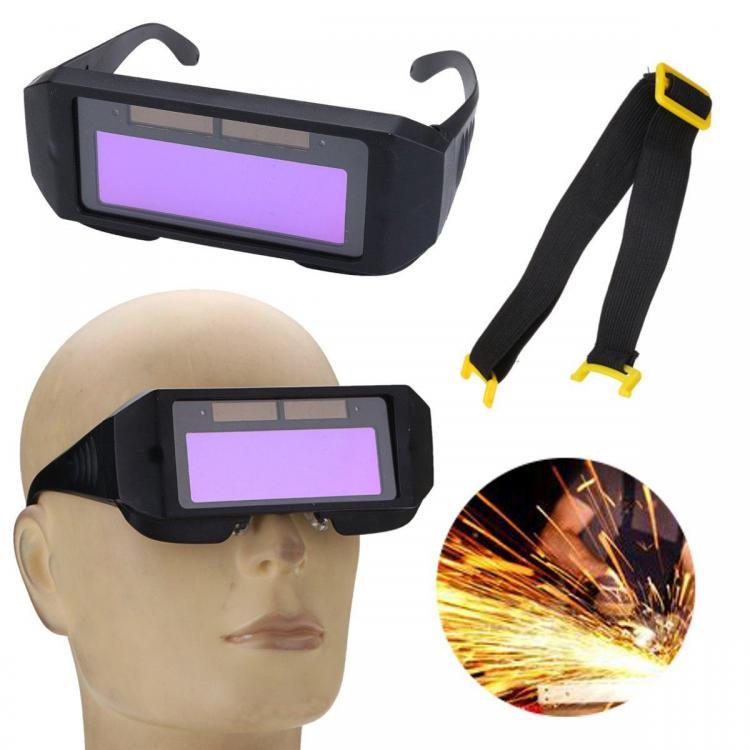 shopping כלים מקצועיים Solar Powered Auto Darkening Welding Mask Helmet Eyes Goggle Two-way Glasses