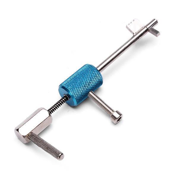 shopping כלים מקצועיים DANIU Civil Lock Quick Forced Open Lock Picks Locksmith Tool Silver + Blue