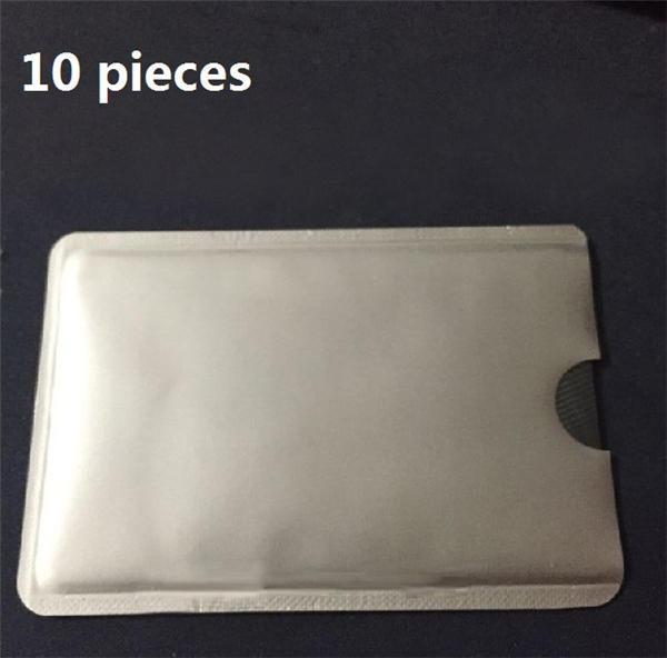 shopping כלים מקצועיים 10pcs RFID Shielded Sleeve Card Blocking 13.56MHz IC Card NFC Security Card Prevent Unauthorized