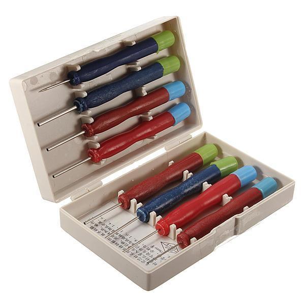 shopping כלים מקצועיים 8Pcs Stainless Steel Hollow Needles Core Desoldering Tool Set