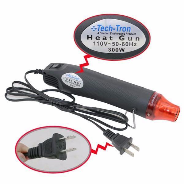 shopping כלים מקצועיים DANIU 110V 300W DIY Electric Heat Shrink Gun Power Tool Hot Air Temperature Gun with Supporting Seat