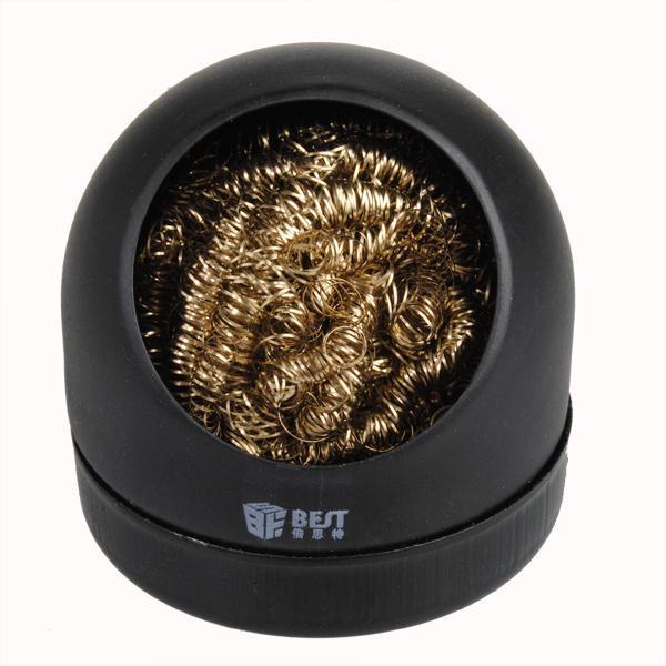 shopping כלים מקצועיים BEST Wire Sponge Soldering Iron Tip Cleaning Clean Ball Remover