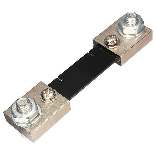 shopping כלים מקצועיים 100A 75mV FL-2 DC Current Shunt Resistor For Amp Ampere Panel Meter