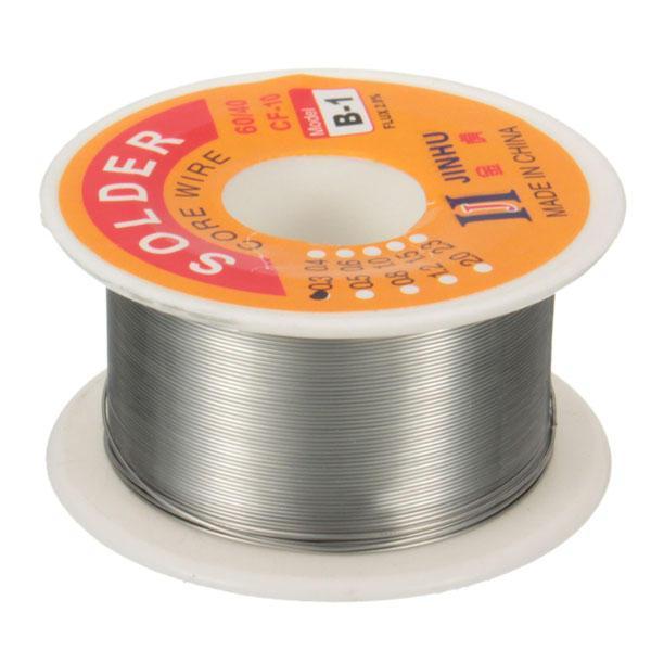 shopping כלים מקצועיים 50g 0.3mm 60/40 Tin Lead Soldering Wire Reel Rosin Core Solder