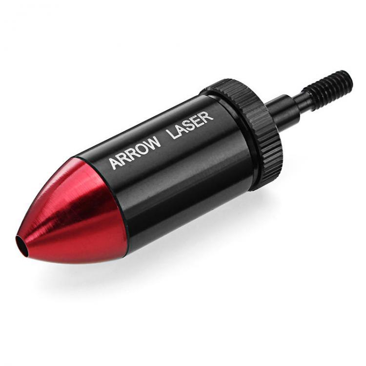 shopping ציוד ללייזר Tactical Arrow Laser Bore Sight Red laser Boresighter Arrow Shape Archery Bow Sighting Tool