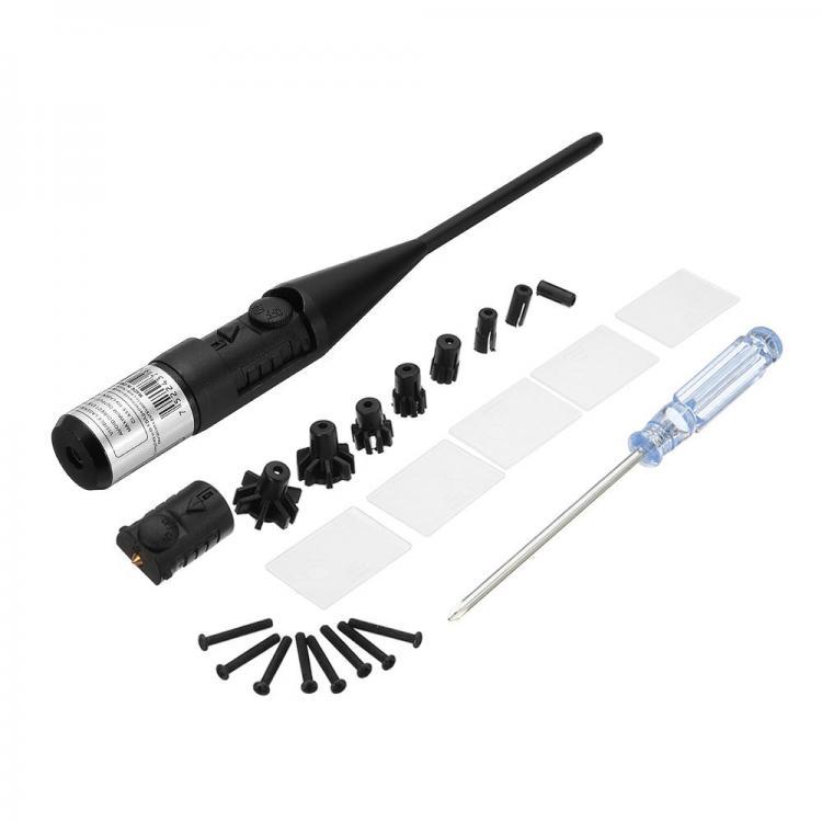 shopping ציוד ללייזר 8308 Red Dot Laser Bore Sighter .177 to .50 Caliber Sighting Positioning Laser Boresighter Kit