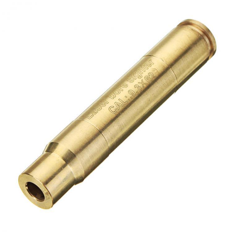 shopping ציוד ללייזר CAL 9.3x62  Laser Boresighter Tatical Red Dot Sight Brass Cartridge Bore Sighter