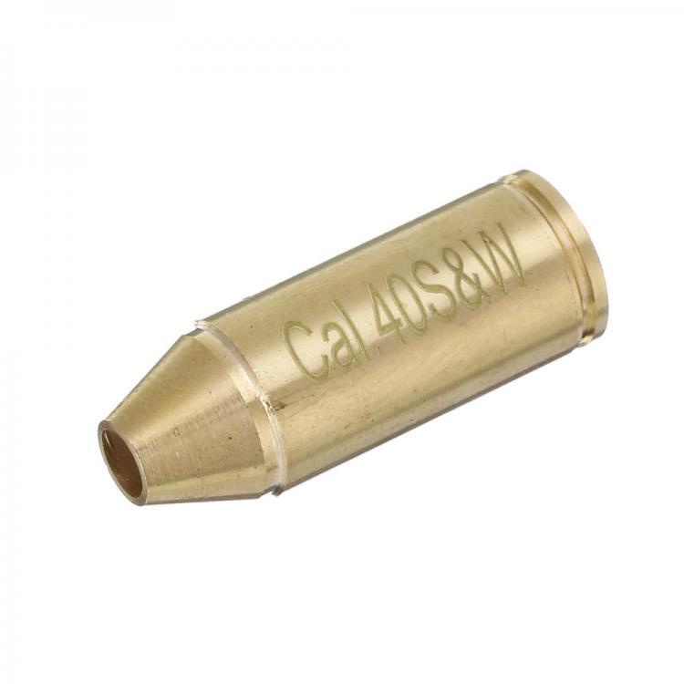 shopping ציוד ללייזר .40 Laser Bore Sighter Red Dot Sight Brass Cartridge Boresighter