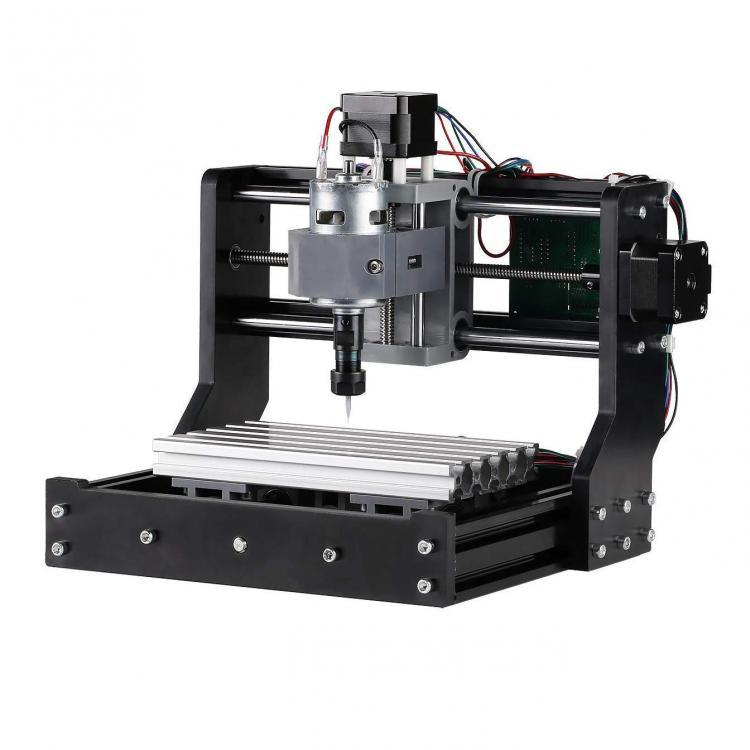 shopping ציוד ללייזר Upgrade Version 1810 GRBL Control Mini DIY CNC Router Standard Spindle Motor Wood Laser Engraving Machine Spindle Motor PCB PVC Mi