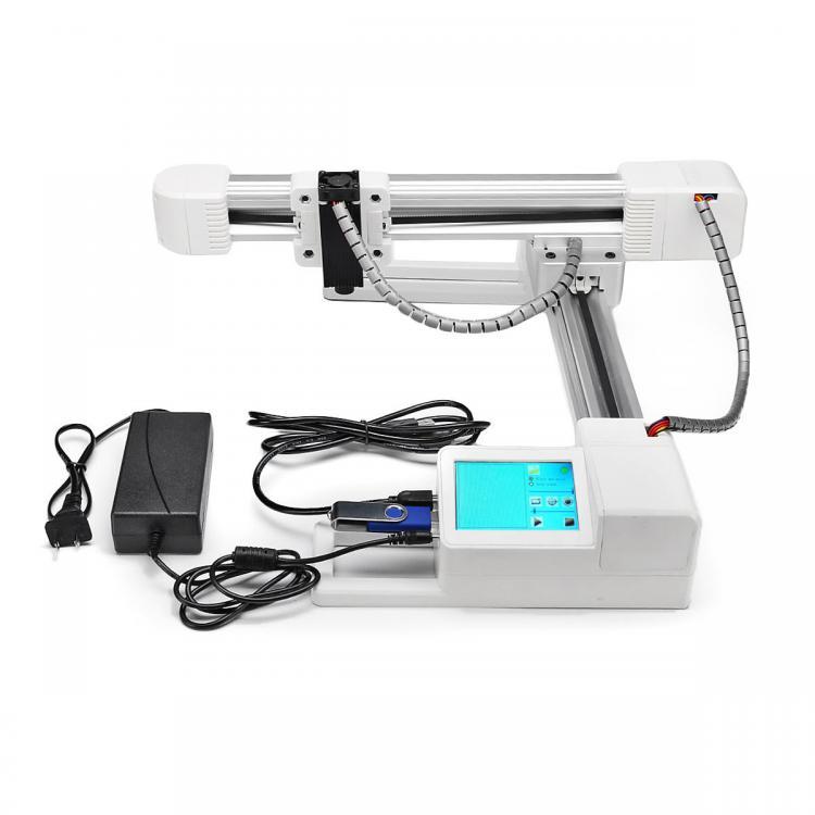 shopping ציוד ללייזר 3000mW 155x175mm Offline Laser Engraver Machine Printer Cutter Carver Logo Engraving Printer Cutter