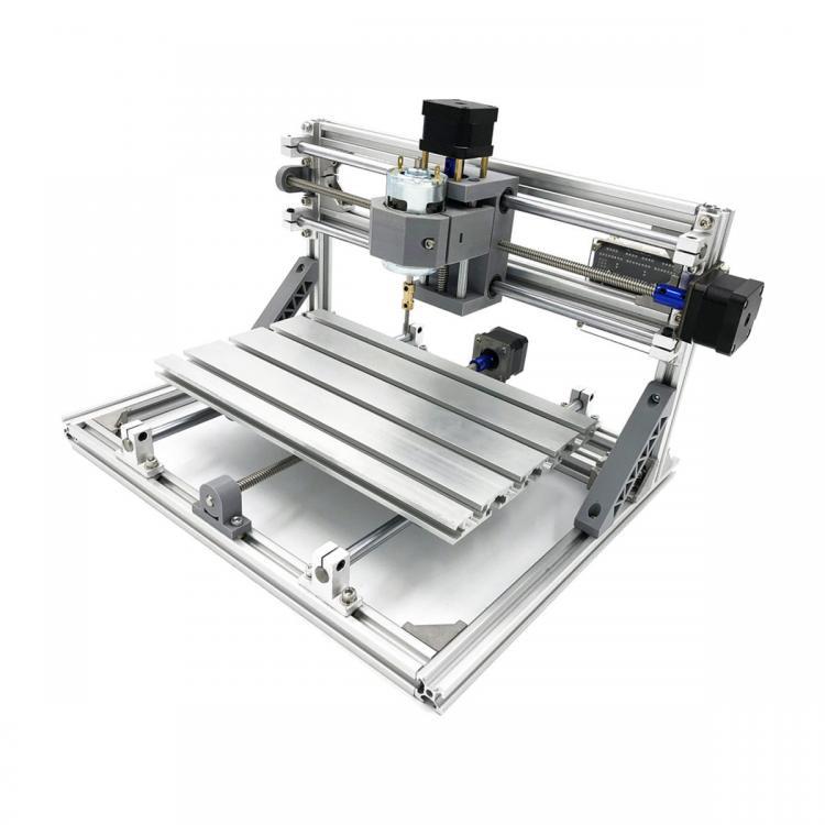 shopping ציוד ללייזר CNC 1610 3 Axis Mini DIY CNC Router with 500mW Laser Module Wood Engraving Cutting Milling Engraver