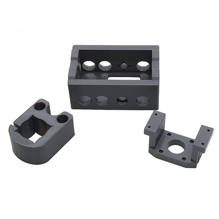 shopping ציוד ללייזר 3D Printed Spindle Motor Mount Case Bracket Clamp Z Axis Frame Holder Engraver Accessories Fits 2417 CNC Router
