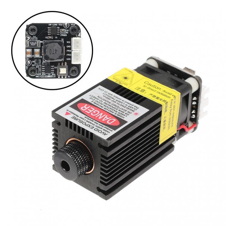shopping ציוד ללייזר FB04-500 500mW 405nm Blue Violet Laser Module 2*2.54-2P TTL/PWM Modulation for EleksMaker Engraver