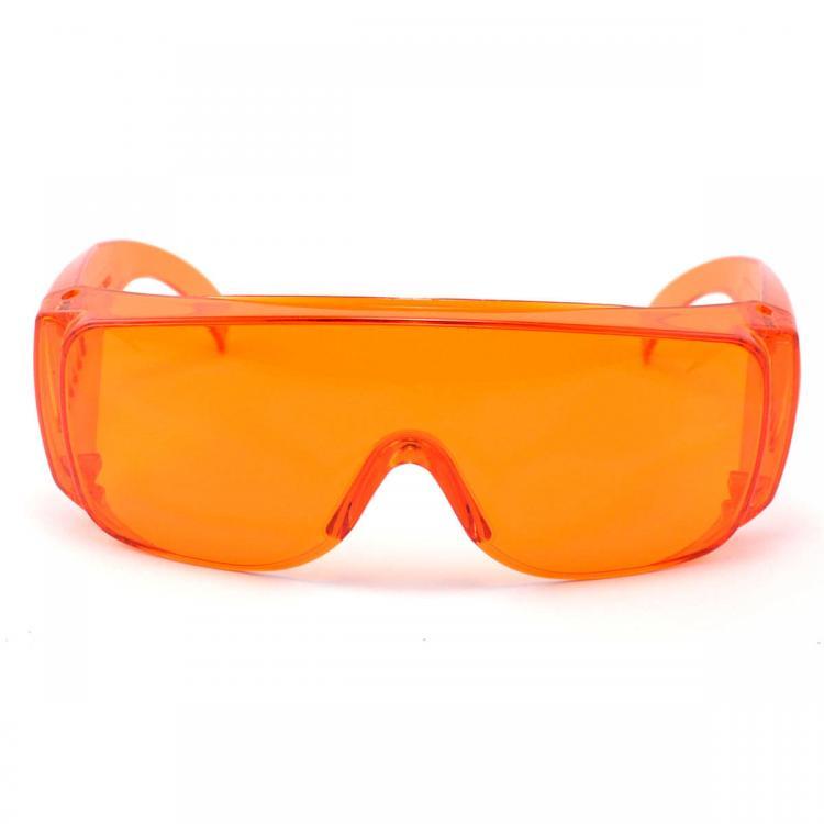 shopping ציוד ללייזר 445nm Blue-violet Laser Protective Goggles OD4+ 200-540nm Eye Protection Safety Glasses Orange