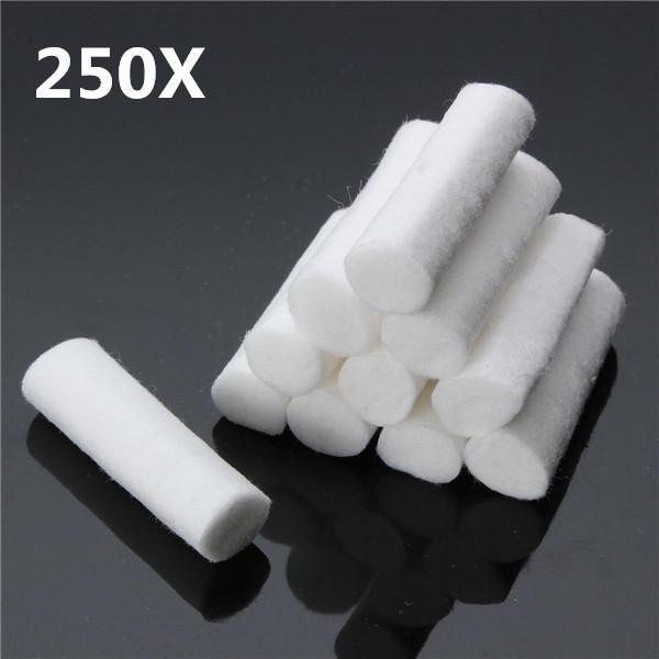 shopping ציוד מעבדה 250pcs Dental Disposable Cotton Rolls White for Dental Treatment