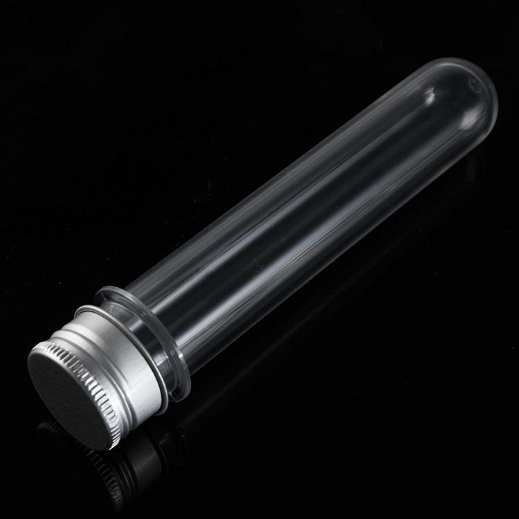 shopping ציוד מעבדה 45ml Plastic Lab Round Bottom Test Tube with Metal Screw Cap