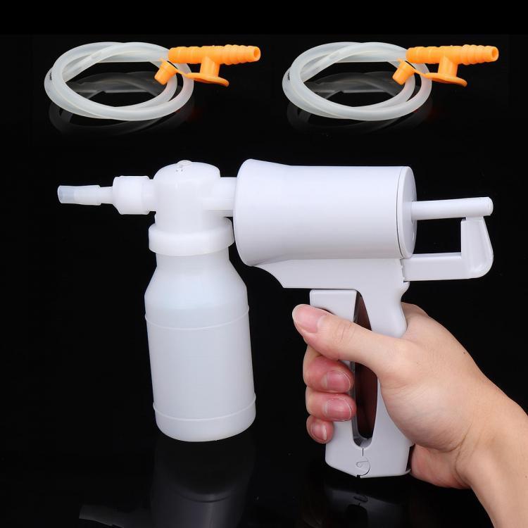 shopping ציוד מעבדה Medical Manual Portable Suction Pump Respiratory Sputum Aspirator FIRST AID