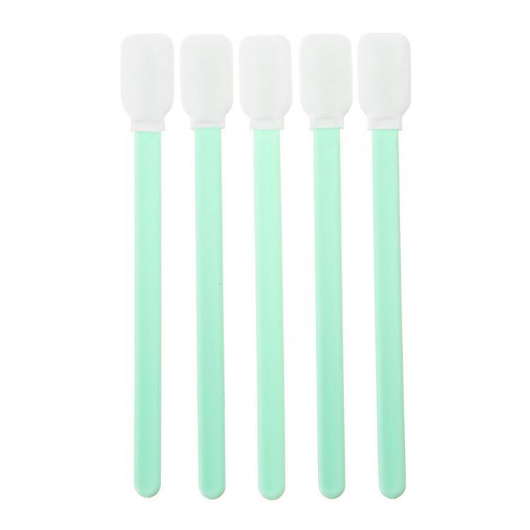 shopping ציוד מעבדה 100pcs Foam Tip Cleaning Head Swabs Sponge Stick for Inkjet Printer Printhead Camera Cleanroom