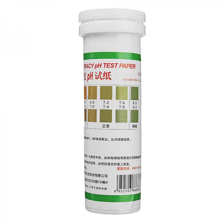 shopping ציוד מעבדה High Accuracy Body Healthy PH Test Strip Human Healthy Saliva Urine Alkaline Acid Tester Meter Paper