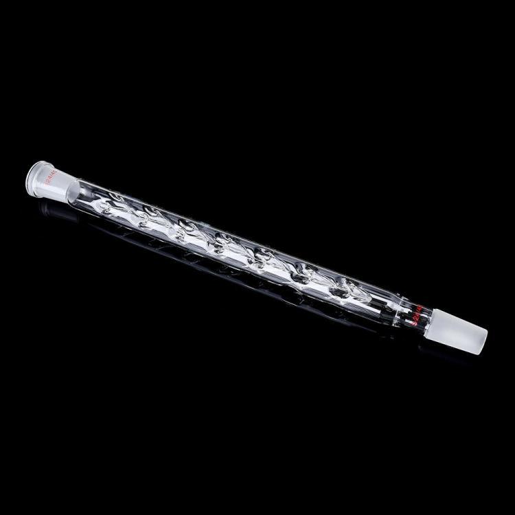 shopping ציוד מעבדה 300mm 24/40 Vigreux Distilling Column Glass Distillation Tube Condenser Laboratory Glassware