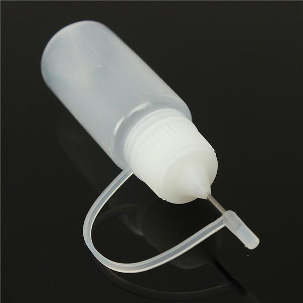 shopping ציוד מעבדה 10Pcs 10ml Metal Needle Empty Plastic Bottle Shisha E Cig Liquid Dropper