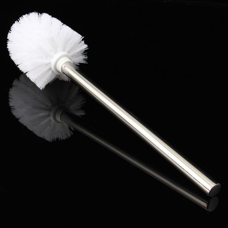 shopping ציוד מעבדה Stainless Steel WC Bathroom Cleaning Toilet Brush White Head Holders Cleaning Brushes
