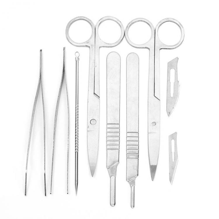 shopping ציוד מעבדה 7Pcs Lab Dissection Kit Anatomy Biological Sample Biology Teaching Medical Student Dissecting Tools Kit