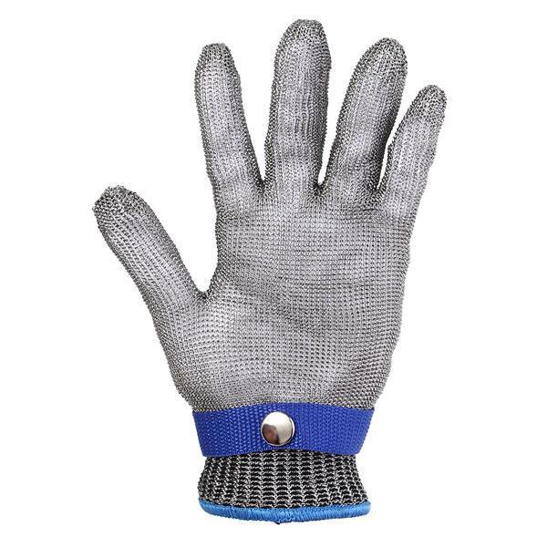 shopping ציוד מעבדה Metal Mesh Butcher Glove Grade 5 Safety Cut Proof Stab Resistant Stainless Steel 23x9.5cm
