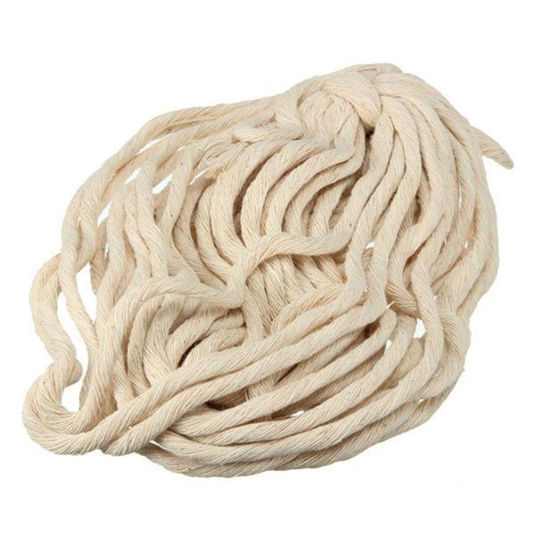 shopping ציוד מעבדה 10m Braided Cotton Core Candle Wick