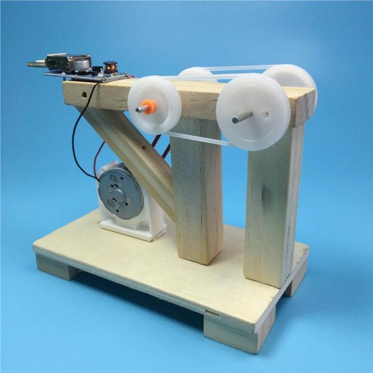 shopping ציוד מעבדה DIY Hand Crank Generator Scientific Education Material Assemble Model Kids Student Classroom Manual